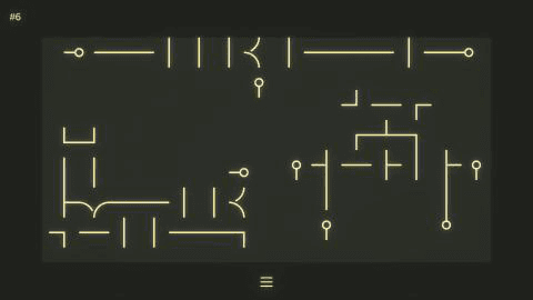 Unsolved Connect puzzle with disconnected circuit paths
