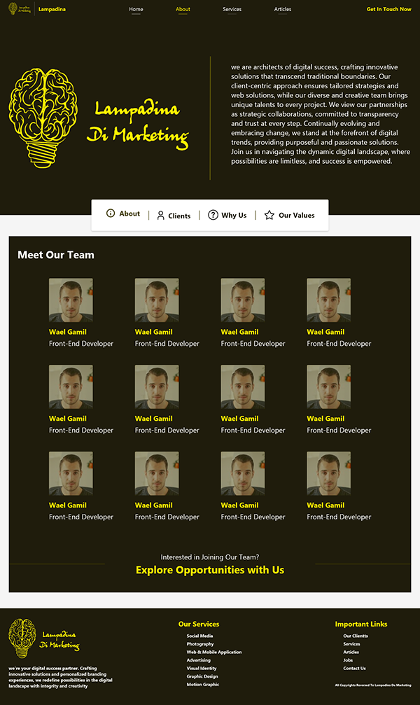 Lambadina Digital Marketing Site - Image 2